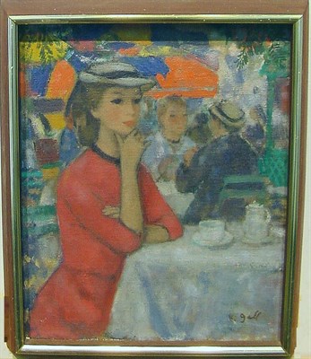 Lot 20 - Francois Gall French, 1912-1987 JEUNE FEMME AU...