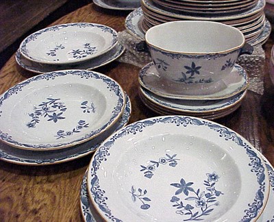 Lot 127 - East India Porcelain Partial Dinner Service...