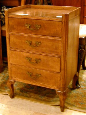 Lot 134 - Pair of Louis XV Style Walnut Night Stands
