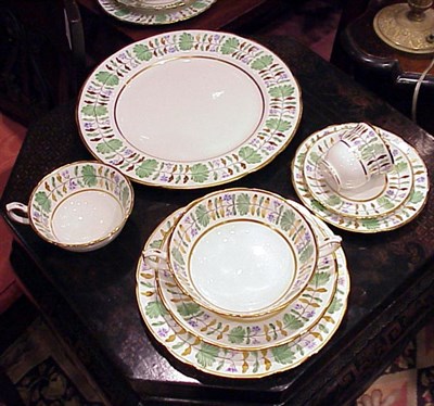 Lot 263 - Hammersley Porcelain Dinner Service Retailed...