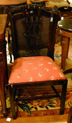 Lot 375 - Pair of Georgian Style Mahogany Side Chairs