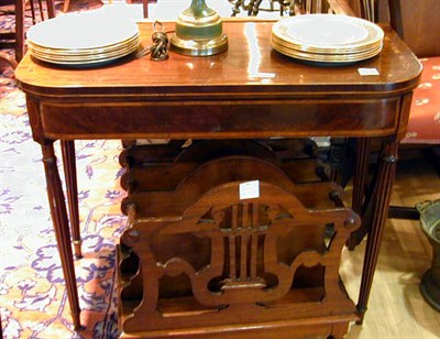 Lot 491 - Federal Style Mahogany Fold-Over Game Table