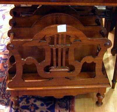 Lot 492 - William IV Style Mahogany Canterbury