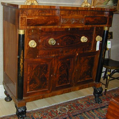 Lot 277 - Classical Gilt-Bronze Mounted Mahogany...
