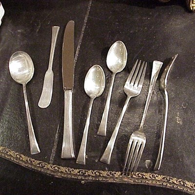 Lot 342 - Sterling Silver Partial Flatware Service...