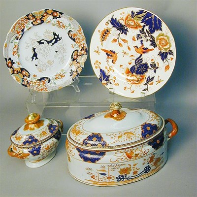 Lot 407 - Twelve Masons Ironstone Dinner Plates and...