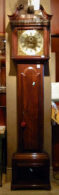 Lot 433 - Georgian Style Mahogany Tall Case Clock