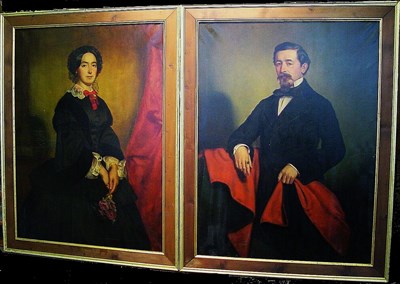 Lot 34 - American School 19th Century PORTRAIT OF A...