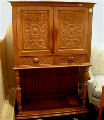 Lot 553 - Renaissance Revival Walnut Cabinet