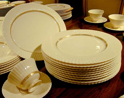 Lot 568 - Lenox Porcelain Partial Dinner Service...