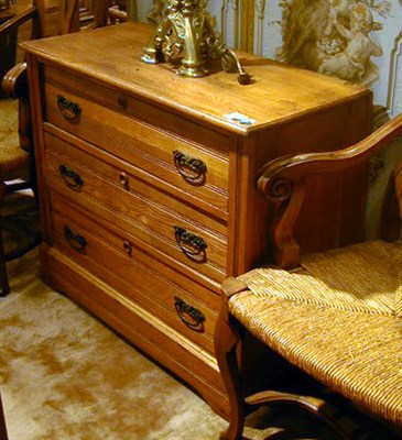 Lot 583 - Victorian Pine Chest of Drawers
