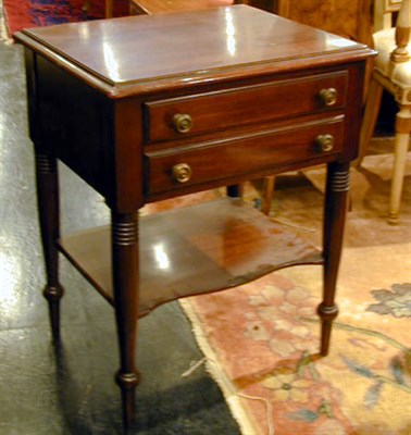 Lot 585 - Georgian Style Mahogany Stand