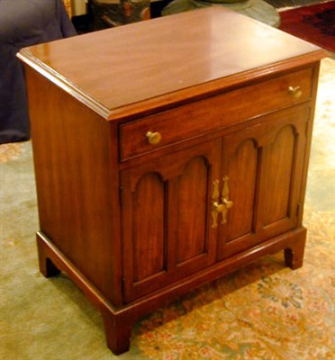 Lot 589 - Georgian Style Mahogany Side Cabinet