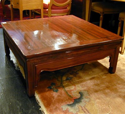 Lot 603 - Asian Style Mahogany Low Table