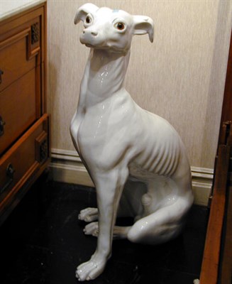 Lot 631 - Ceramic Figure of a Dog