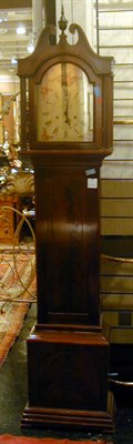 Lot 702 - Georgian Style Mahogany Tall Case Clock