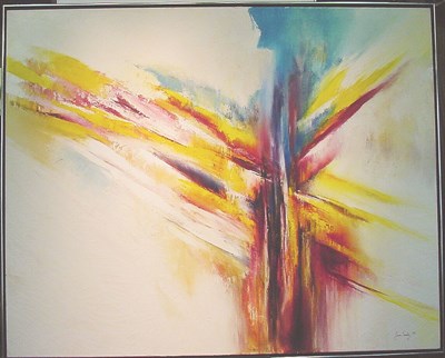 Lot 2 - 20th Century School UNTITLED Signed...