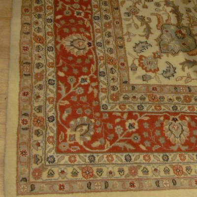 Lot 577 - Indian Carpet India, contemporary The ivory...