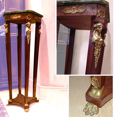 Lot 227 - Pair of Empire Style Gilt-Bronze Mounted...