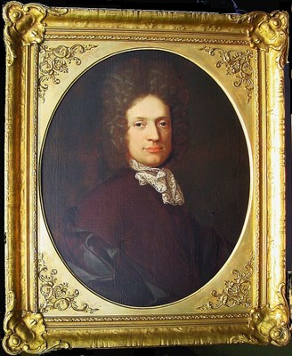 Lot 21 - Attributed to Michael Dahl PORTRAIT OF A...