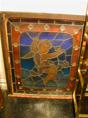 Lot 609 - Pair of Victorian Stained Glass Windows