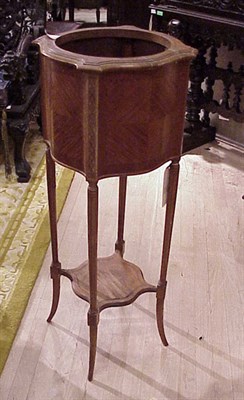 Lot 378 - Neoclassical Style Satinwood Plant Stand