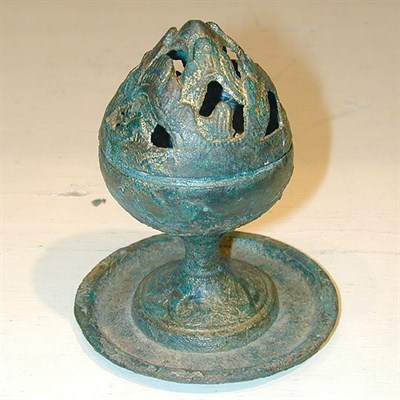 Lot 148 - Chinese Bronze Hill Censer, Soshanlu Han Dynasty