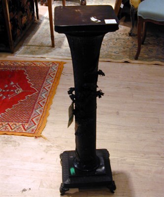 Lot 495 - Japanese Bronze Pedestal