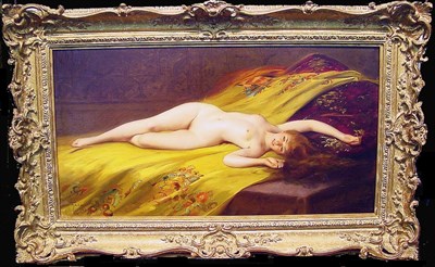 Lot 153 - Luis Ricardo Falero Spanish, 1851-1896...