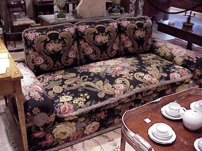 Lot 488 - Pair of Floral Upholstered Sofas