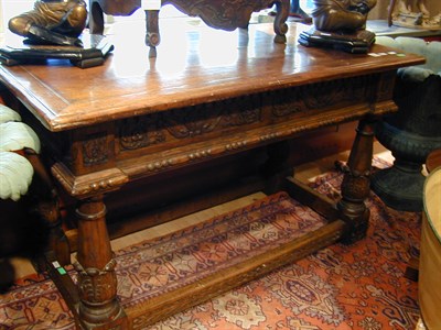 Lot 533 - Spanish Baroque Style Walnut Center Table