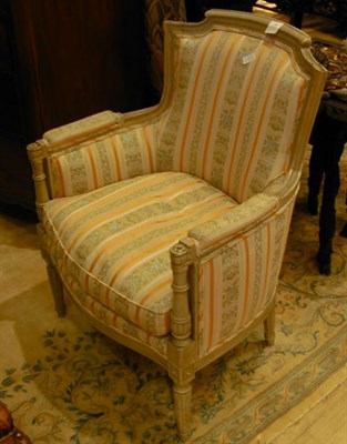 Lot 393 - Pair of Louis XVI Style Painted and...