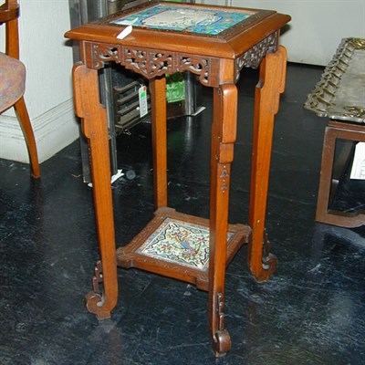 Lot 600 - Aesthetic Movement Carved Walnut Plant Stand...