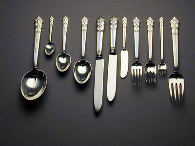 Lot 304 - Tiffany & Co. Sterling Silver Flatware Service...
