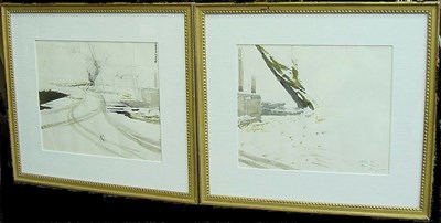 Lot 99 - Andrew Newell Wyeth b. 1917 STUDY FOR THE RACE...