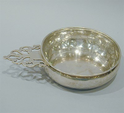 Lot 314 - American Silver Porringer With later mark of...