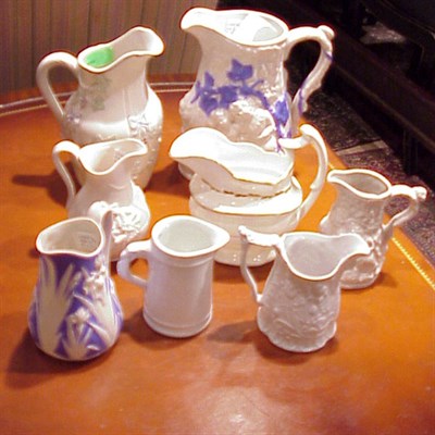 Lot 238 - Group of Eight English and American Porcelain...
