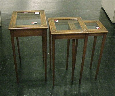 Lot 139 - Nest of Three Edwardian Style Painted...