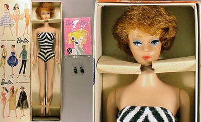 Lot 27 - Titian Bubble Cut Barbie Eyeshadow, Barbie...