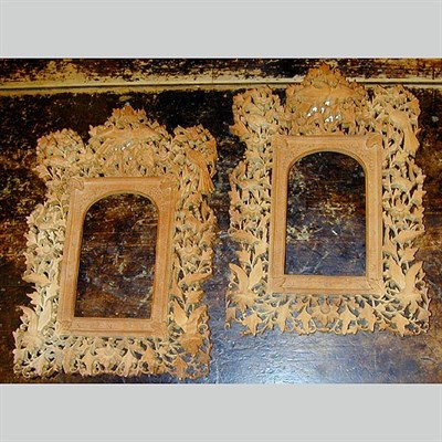 Lot 258 - Pair of Chinese Export Small Pierced and...