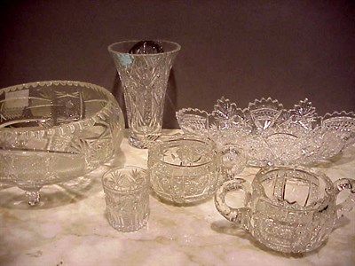 Lot 120 - Miscellaneous Group of Cut Glass Articles...