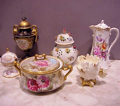 Lot 130 - Miscellaneous Group of Continental Porcelain...