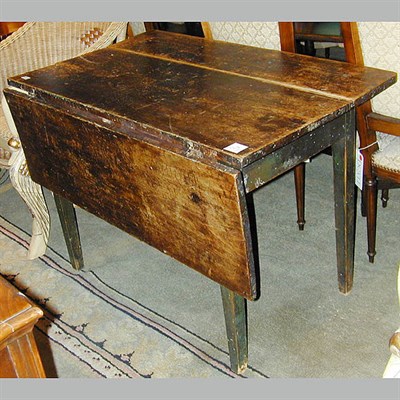 Lot 714 - Austrian Painted Pine Work Table