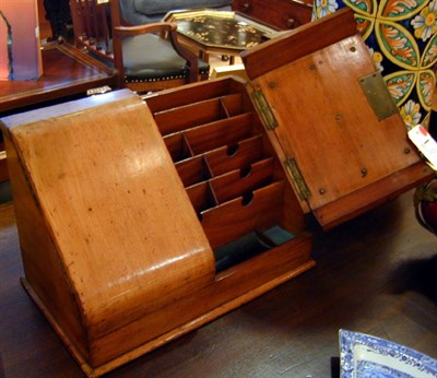 Lot 589A - Victorian Mahogany Stationary Box
