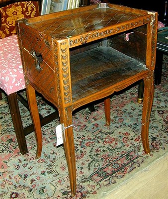 Lot 593 - Louis XV Style Fruitwood Side Table