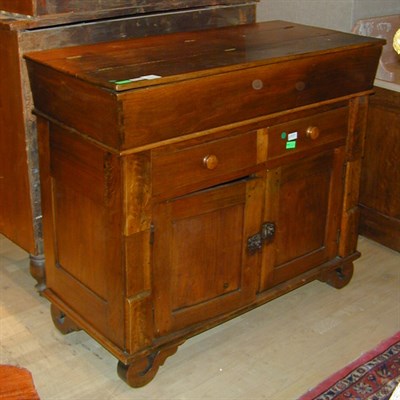 Lot 115 - American Walnut and Poplar Dry Sink The...