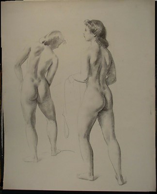 Lot 49 - Leon Kroll American, 1884-1975 FIGURE STUDIES:...