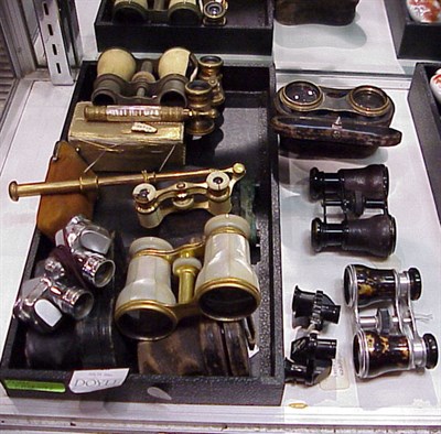 Lot 728 - Group of Opera Glasses Approximately fifteen...
