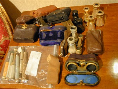 Lot 733 - Group of Opera Glasses Approximately fifteen...