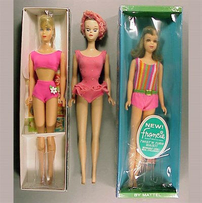 Lot 159 - Miss Barbie With original orange hair band,...